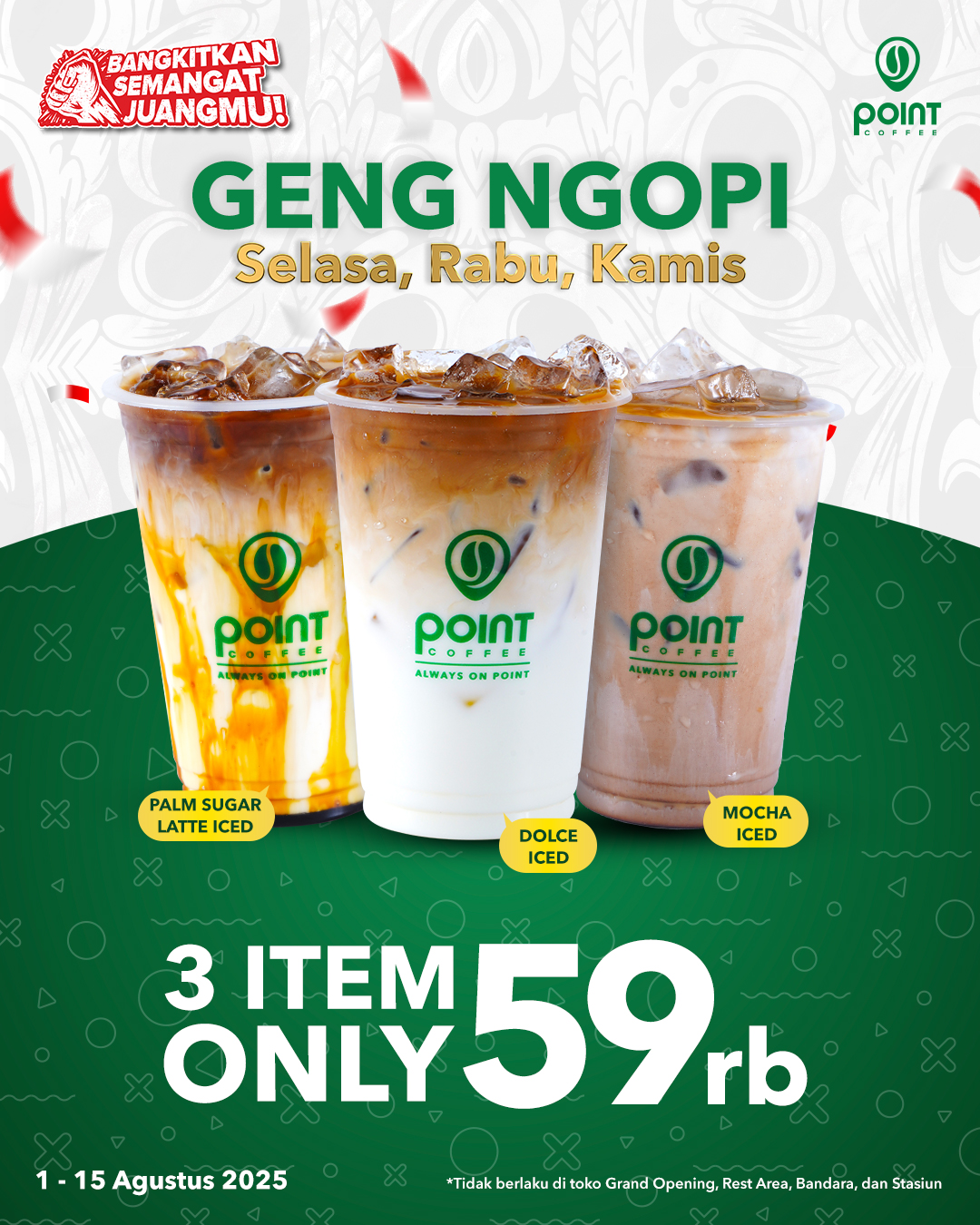Promo Geng Ngopi (Selasa, Rabu, Kamis)!