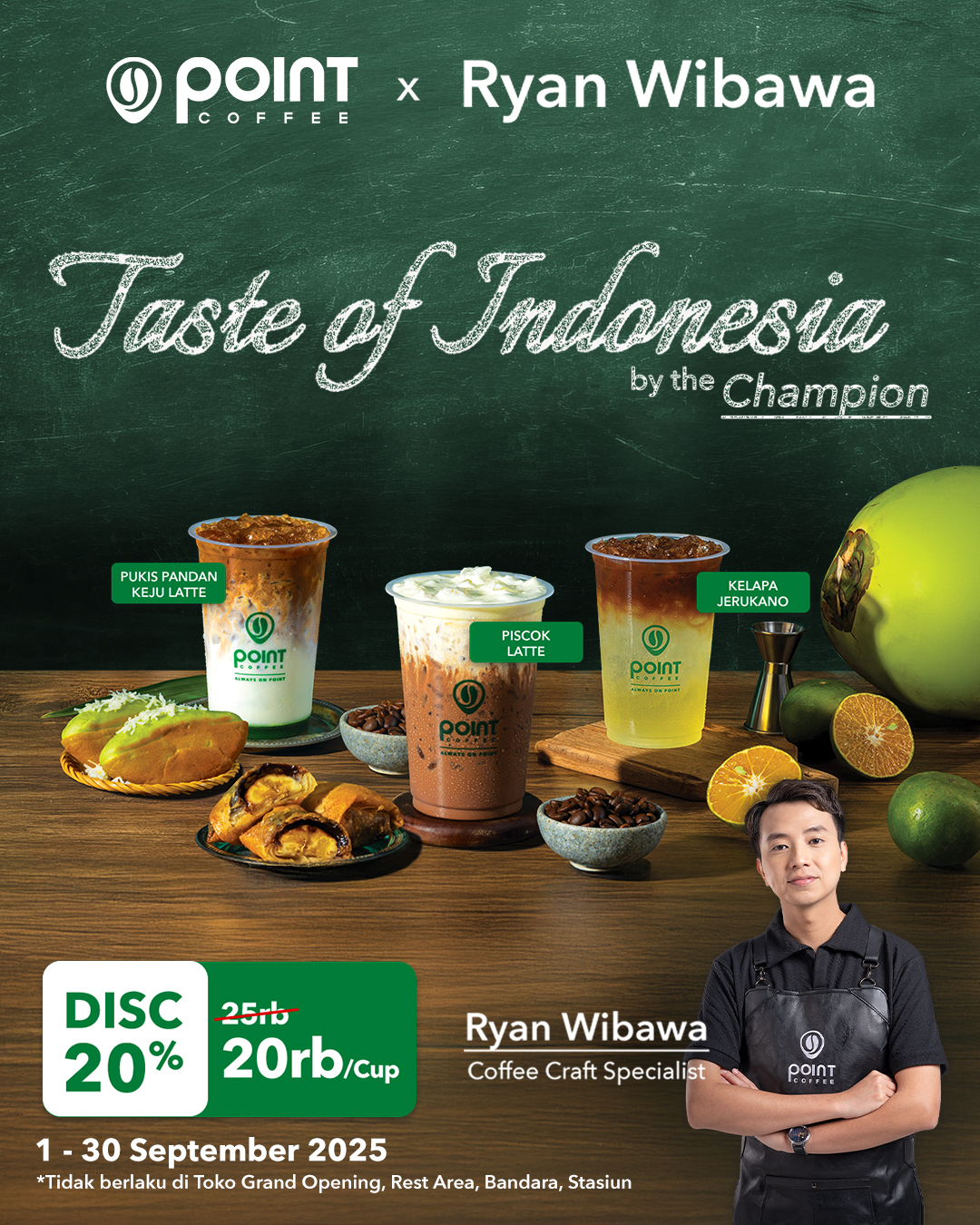 SHARE & WIN Taste of Indonesia by the Champion!